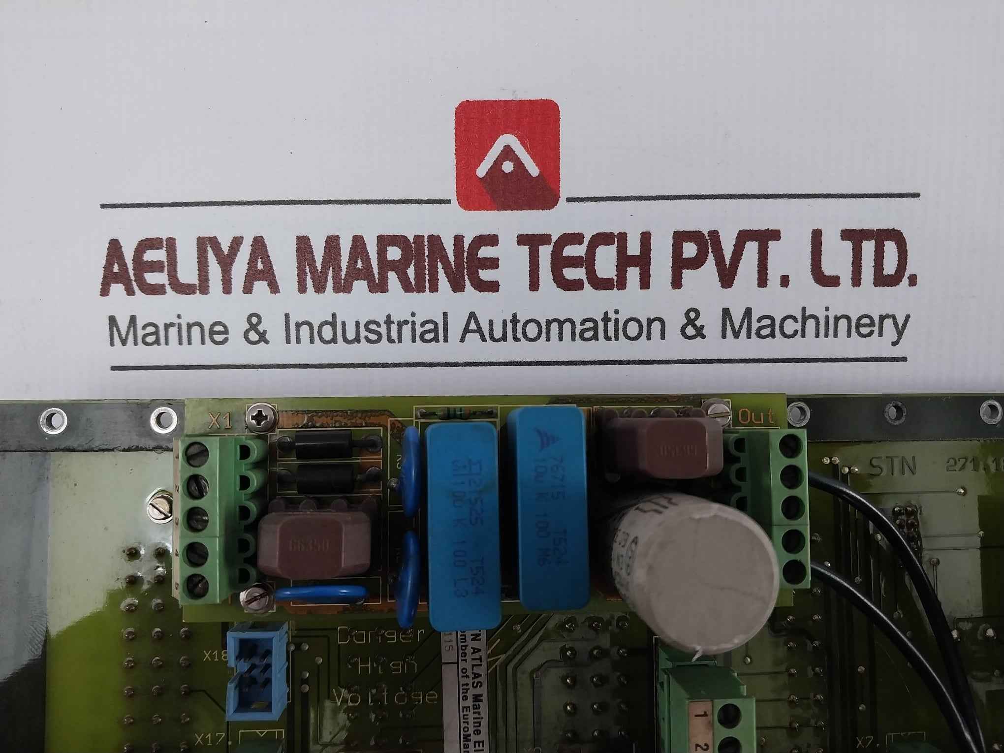 Stn Atlas Rue 402 Printed Circuit Board C6115 271.128 393 B