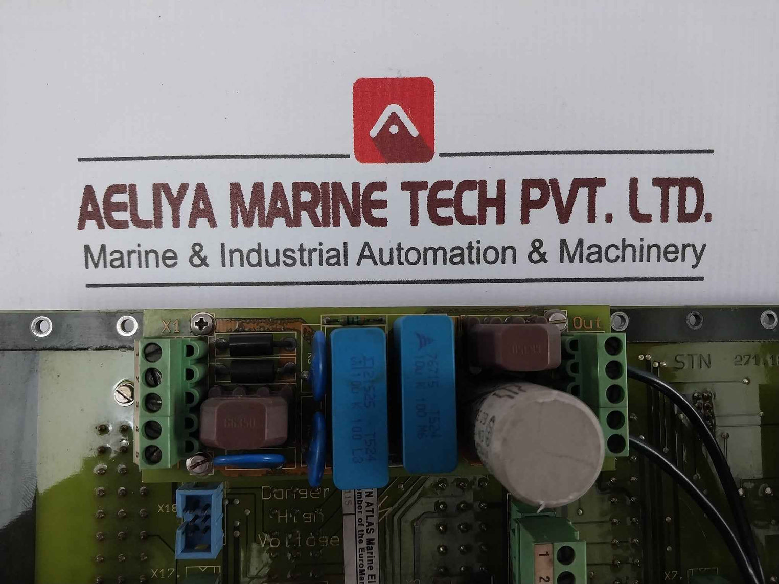 Stn Atlas Rue 402 Printed Circuit Board C6115 271.128 393 B