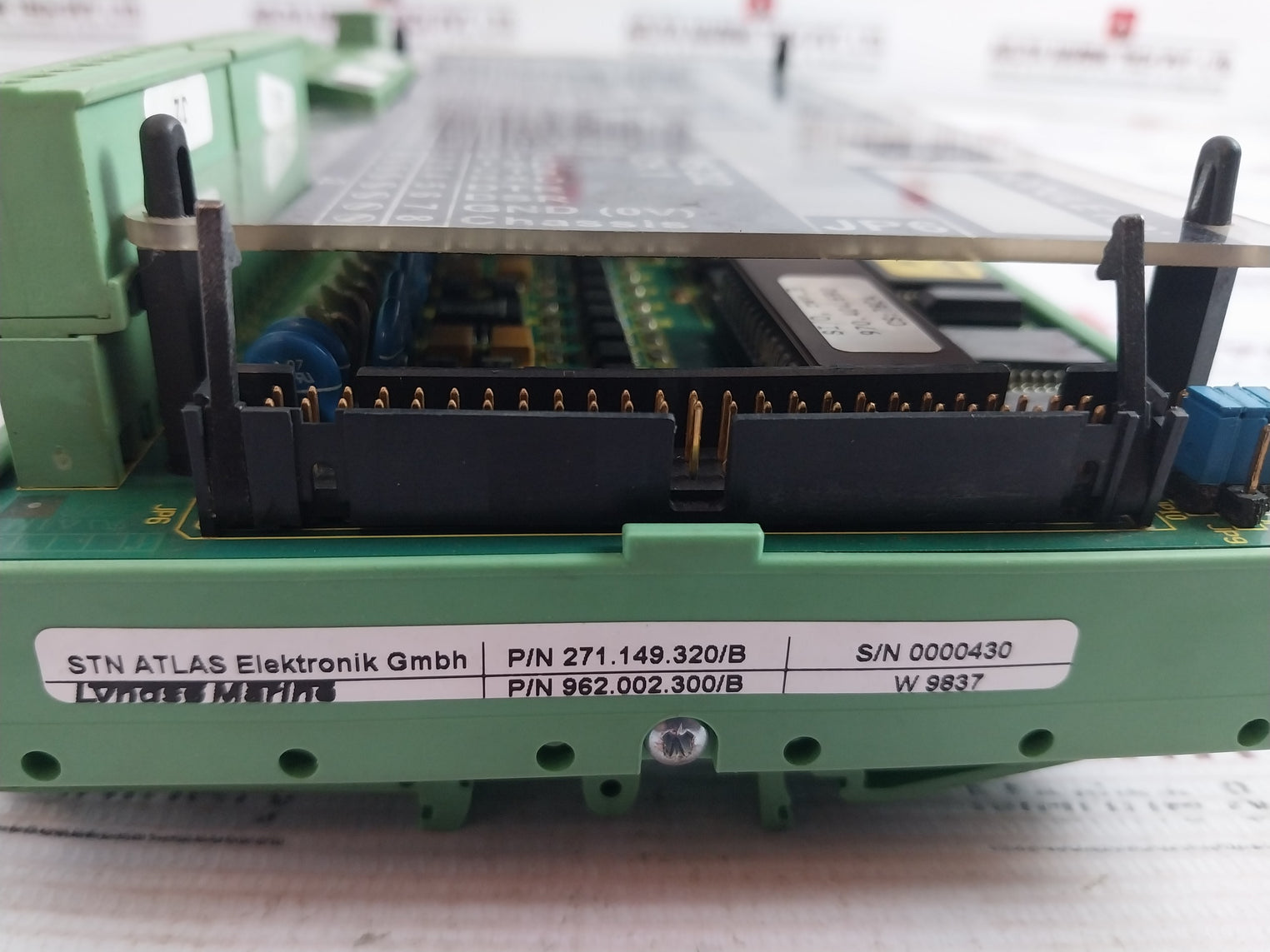 Stn Atlas Sim 401 Dual Serial Interface Module 271.149.320/B