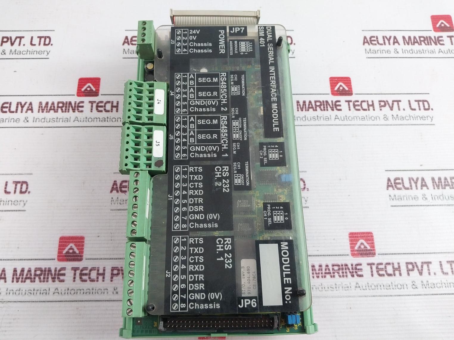 Stn Atlas Sim 401 Dual Serial Interface Module 271.149.320/B