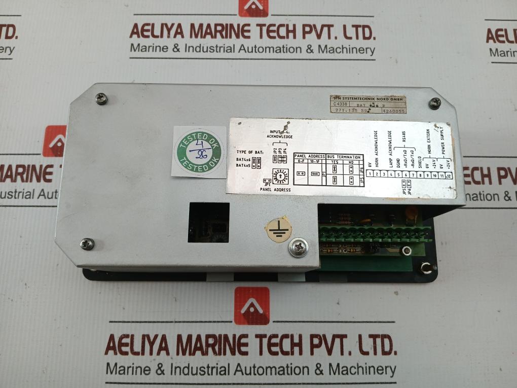 Stn Alarm Control Display Panel 24V Bat 426 B