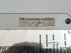 Stn Alarm Control Display Panel 24V Bat 426 B