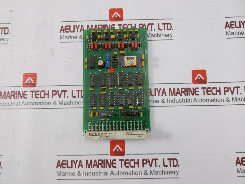 Stn Phl-348 644 A Printed Circuit Board 271.110.677.D, Ana 401, C 6115