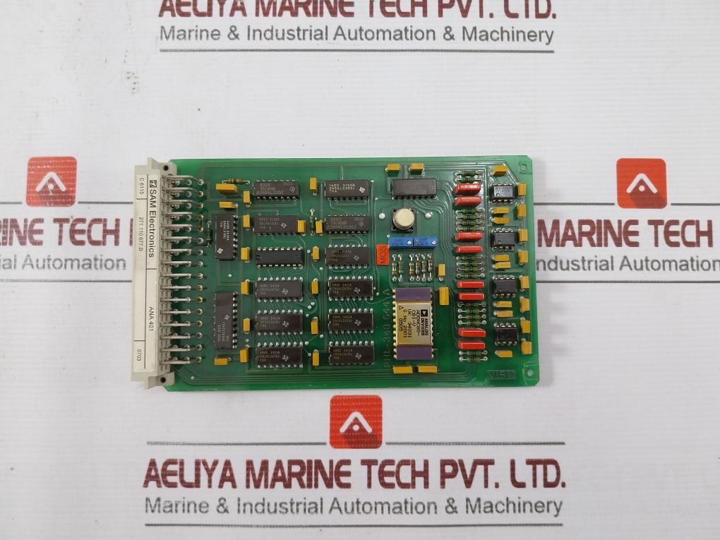 Stn Phl-348 644 A Printed Circuit Board 271.110.677.D, Ana 401, C 6115