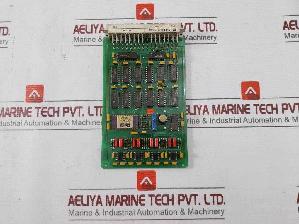 Stn Phl-348 644 A Printed Circuit Board 271.110.677.D, Ana 401, C 6115