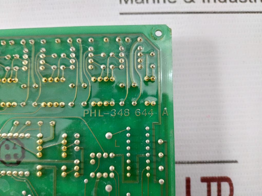 Stn Phl-348 644 A Printed Circuit Board 271.110.677.D, Ana 401, C 6115