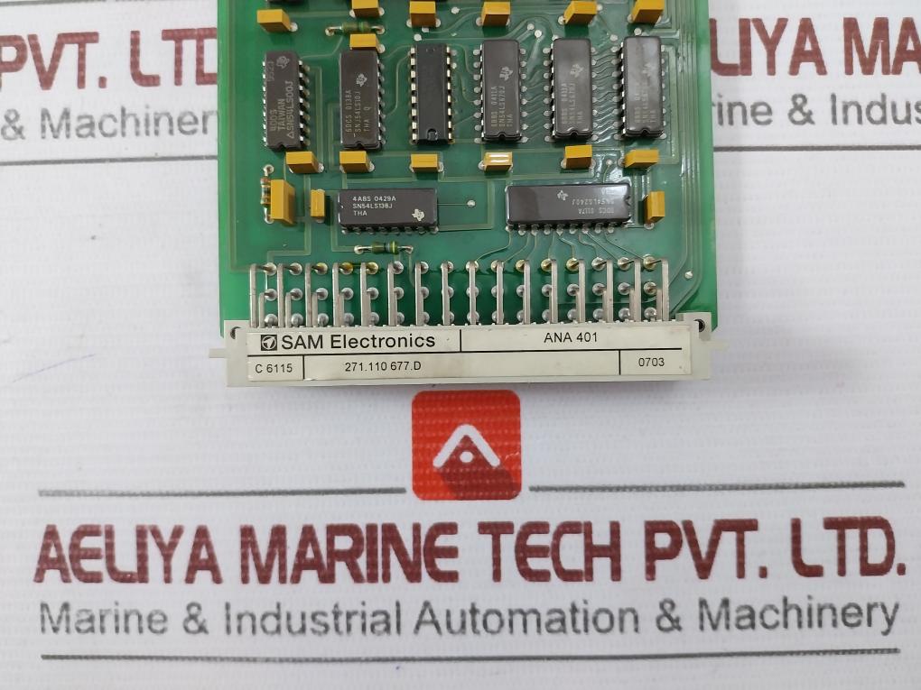 Stn Phl-348 644 A Printed Circuit Board 271.110.677.D, Ana 401, C 6115