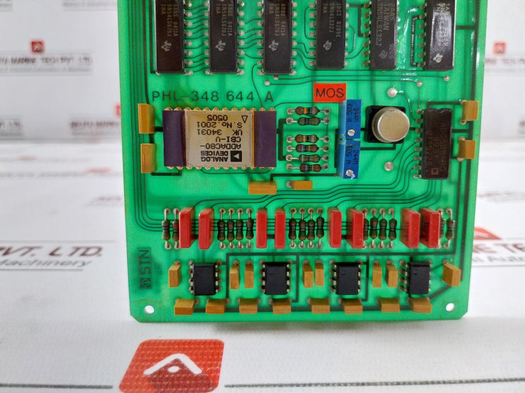 Stn Phl-348 644 A Printed Circuit Board 271.110.677.D, Ana 401, C 6115