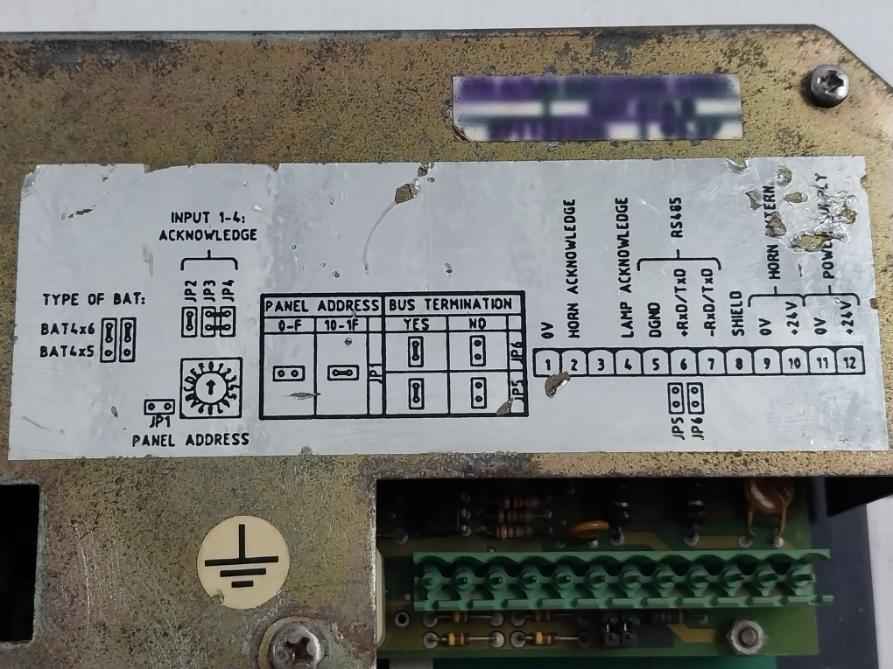 Stn Signal Fire Alarm Control Display 24V