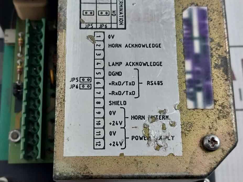 Stn Signal Fire Alarm Control Display 24V