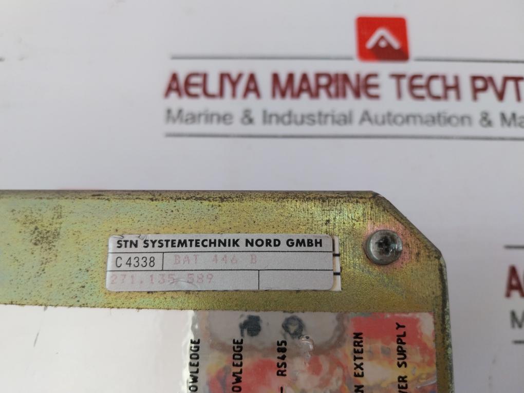 Stn Systemtechnik Bat 446 B Operator And Indication Panel Qs54350 24V