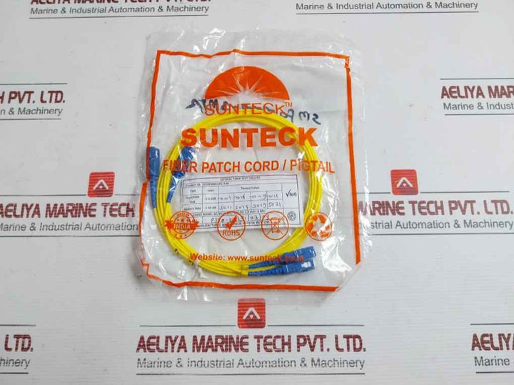 Stofsmdxpc 3 M Sunteck Sc Duplex Fiber Optic Cable Set 3-mtr