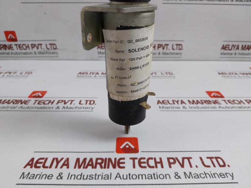 Stop Solenoid Elettrostart Gc_0002839