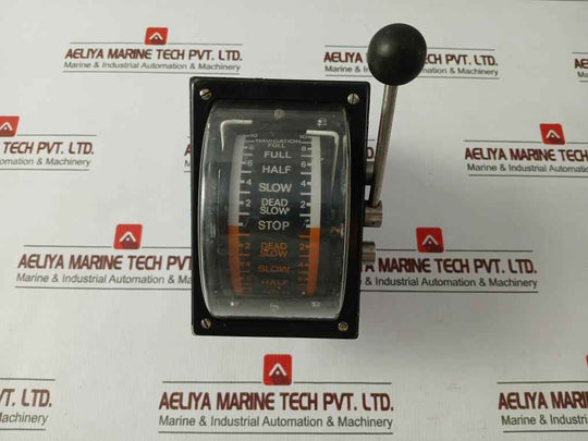 Stork-kwant -10-0-10 Navigation Telegraph Indicator 24 Volt P 4504 A 202