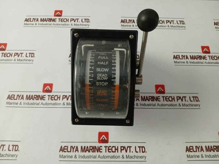 Stork-kwant -10-0-10 Navigation Telegraph Indicator 24 Volt P 4504 A 202