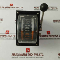 Stork-kwant -10-0-10 Navigation Telegraph Indicator 24 Volt P 4504 A 202