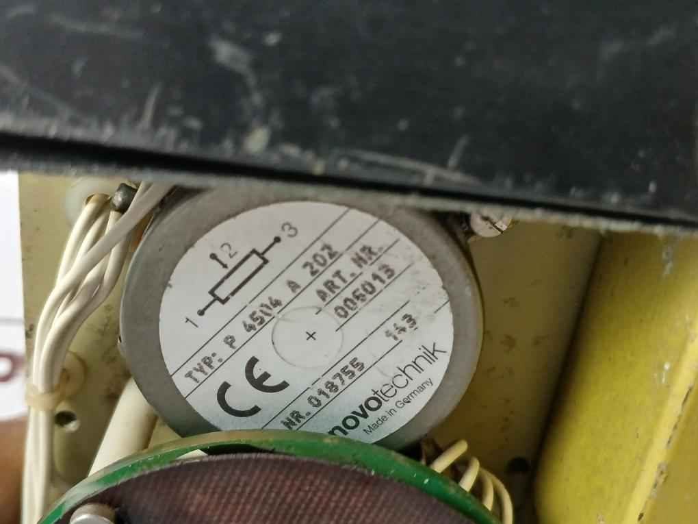 Stork-kwant -10-0-10 Navigation Telegraph Indicator 24 Volt P 4504 A 202