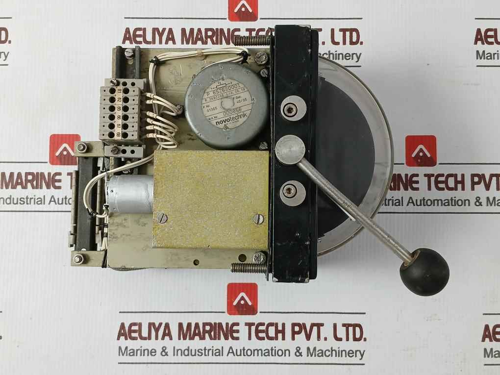 Stork-kwant -10-0-10 Navigation Telegraph Indicator 24 Volt P 4504 A 202