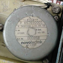 Stork-kwant -10-0-10 Navigation Telegraph Indicator 24 Volt P 4504 A 202