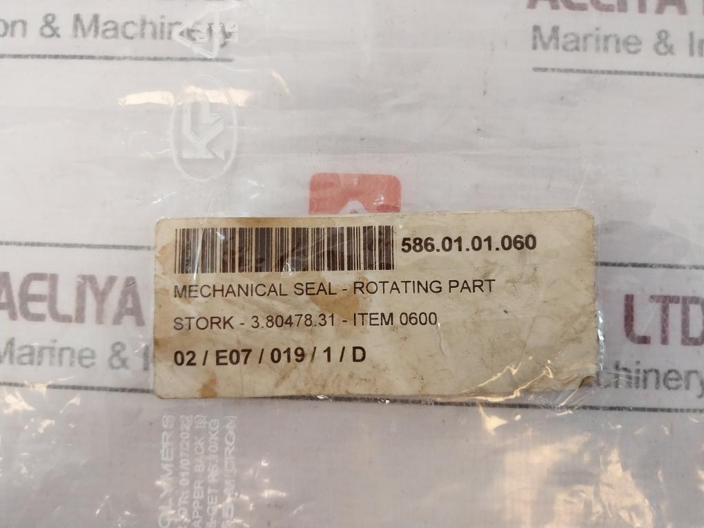 Stork 3.80478.31 Mechanical Seal 0600 Rotating Part