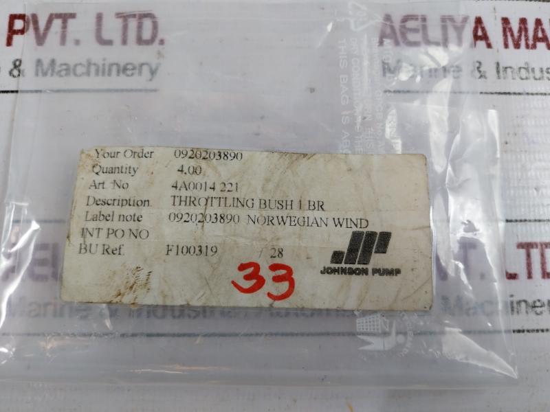 Stork 4A0014.221 Throttling/smothering Bush 1 BR