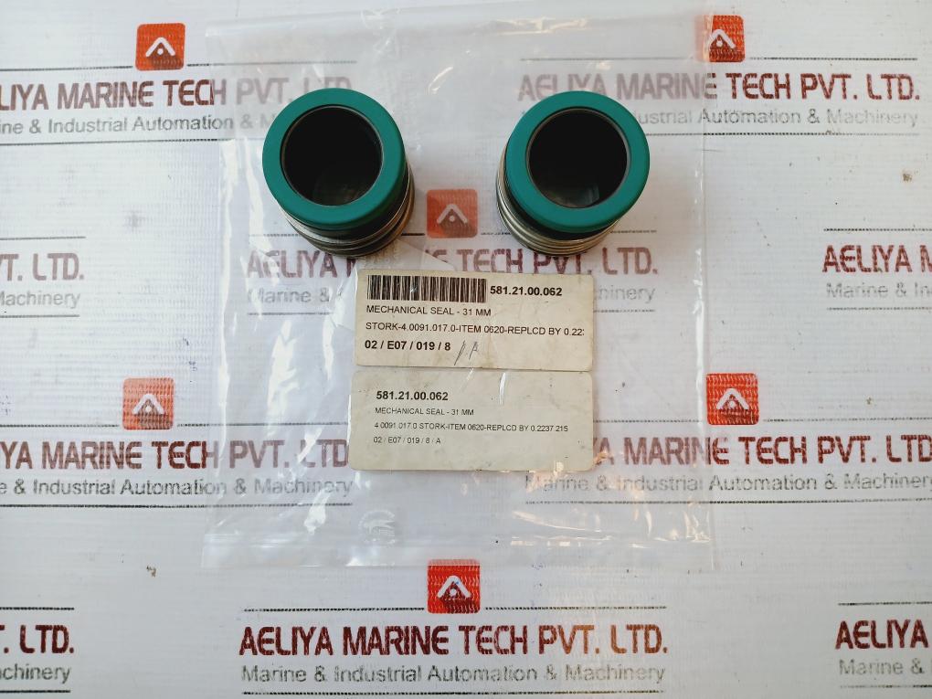 Stork Mechanical Seal, 31 Mm, 4.0091.017.0, 581.21.00.062