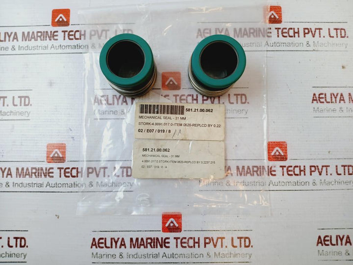 Stork Mechanical Seal, 31 Mm, 4.0091.017.0, 581.21.00.062