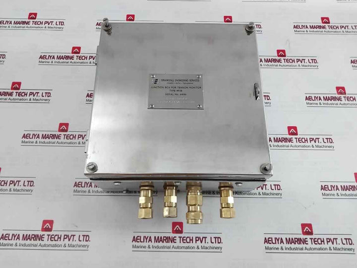 Strainstall 4938 Junction Box For Tension Monitor