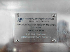 Strainstall 4938 Junction Box For Tension Monitor