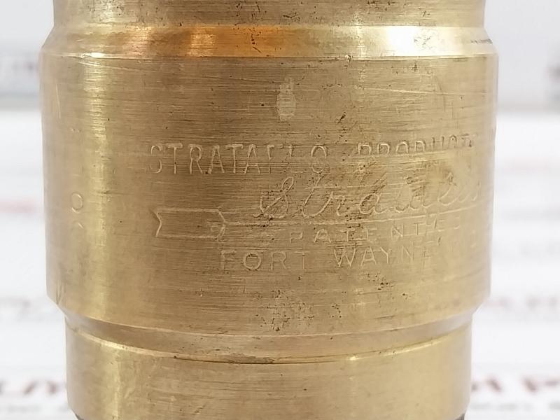 Strataflo 300 1" Check Valve With Rubber Poppet 200lb