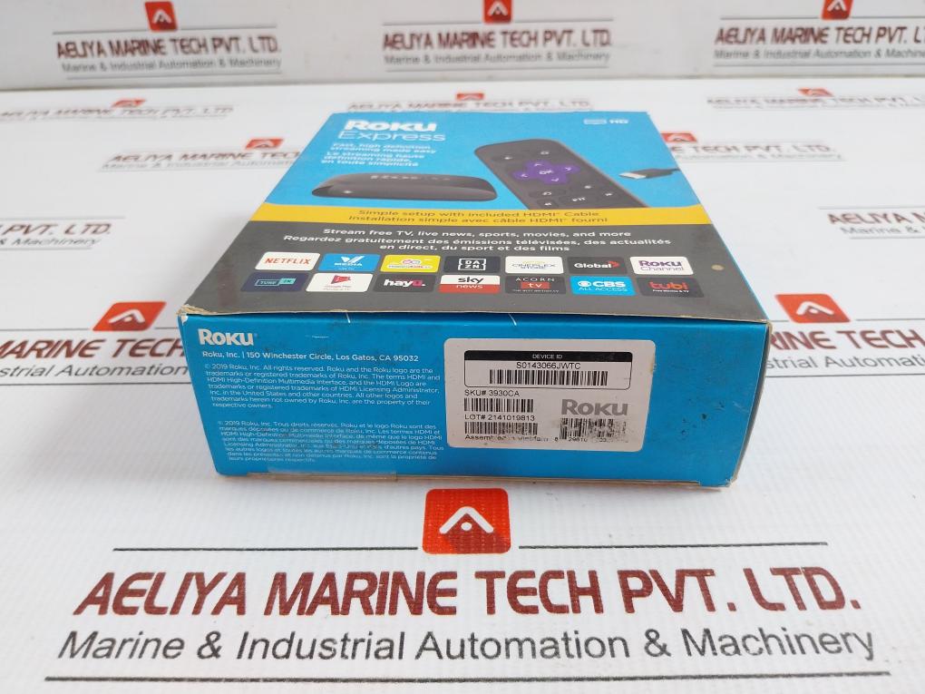 Hd Streaming Media Player 3930X Roku