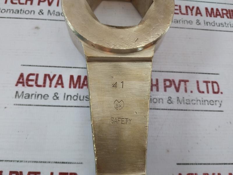 Striking Wrench Non-sparking 6 Point Hexagonal Slogging Spanner Hammer Ring 41 Mmbk