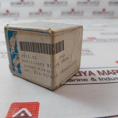 Stromberg Auxiliary Contact Block 10A 600V