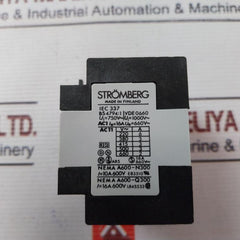 Stromberg Auxiliary Contact Block 10A 600V