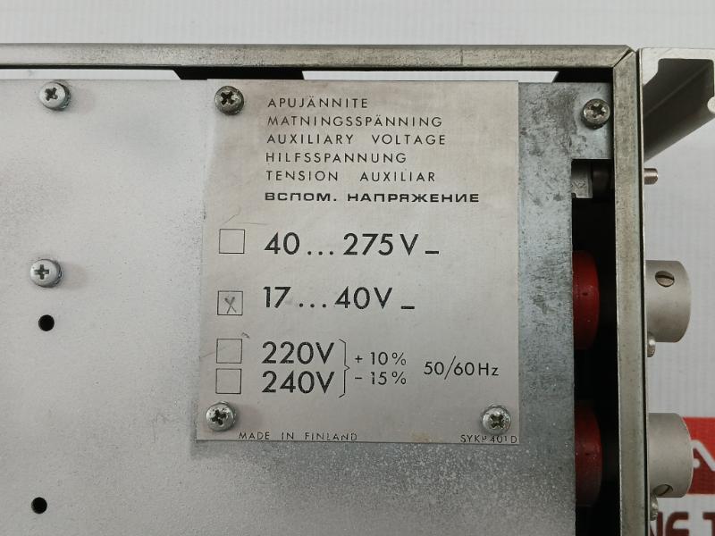 Stromberg Auxiliary Voltage Monitoring Relay Spau 1G100 J3, 50Hz 100V