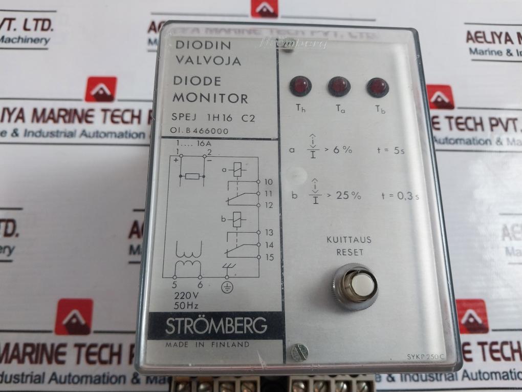 Stromberg Diode Monitor SPEJ 1H16 C2 220V 50Hz