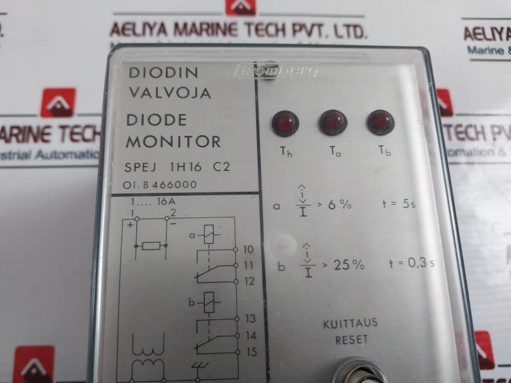 Stromberg Diode Monitor SPEJ 1H16 C2 220V 50Hz