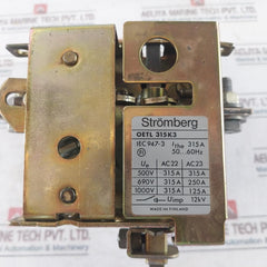 Stromberg Oetl 315K3 Switch Disconnector 50…60Hz