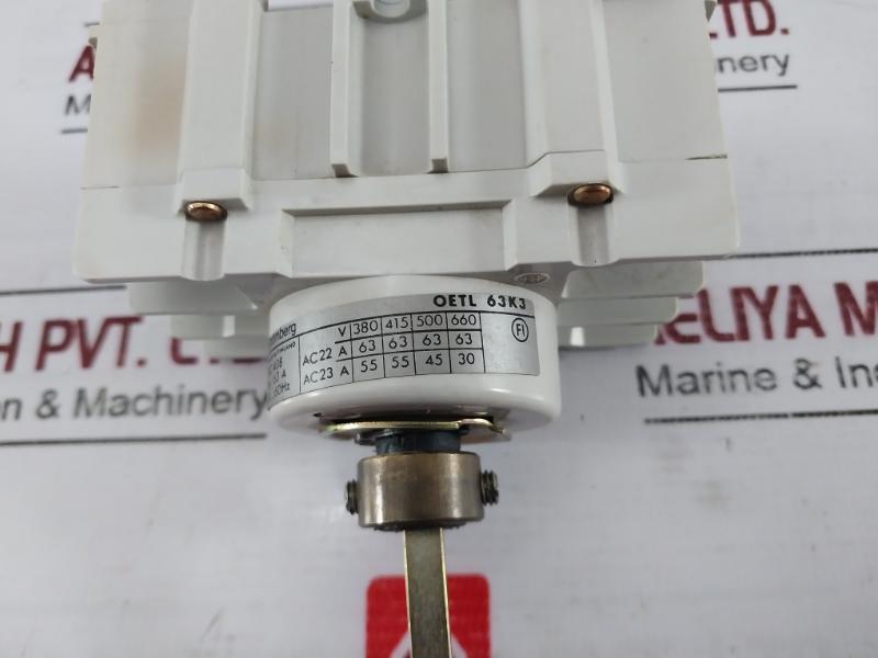 Stromberg Oetl63K3 Disconnect Switch 63Amp 3 Pole