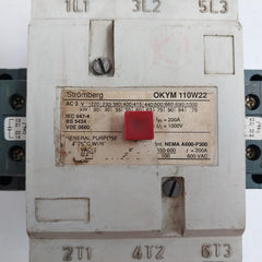 Stromberg Okym 110W22 General Purpose Contactor 220V 50Hz
