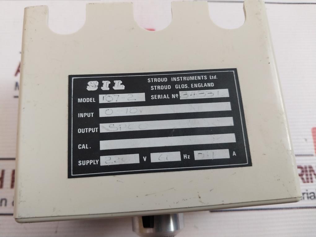 Stroud Instruments 107-2 SIL Isolator