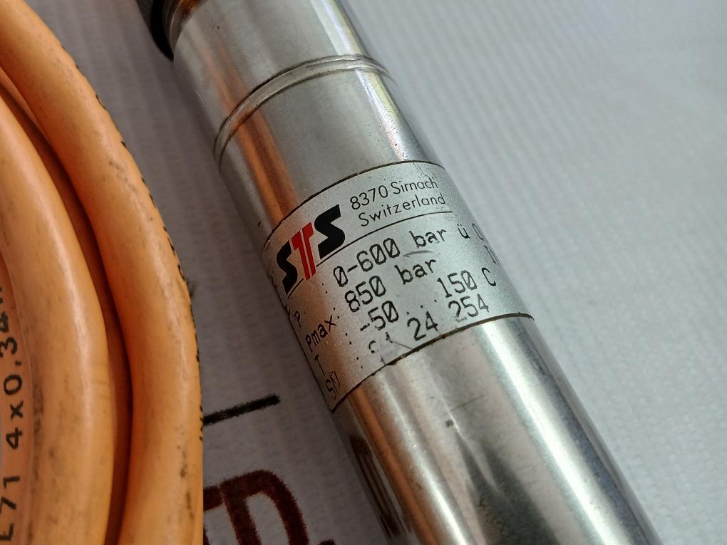 Sts 2.5 Meter Pressure Transmitter 850Bar 11-33Vdc Atm/T 600 Bar U