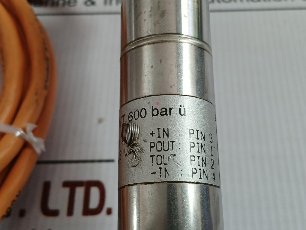 Sts 2.5 Meter Pressure Transmitter 850Bar 11-33Vdc Atm/T 600 Bar U
