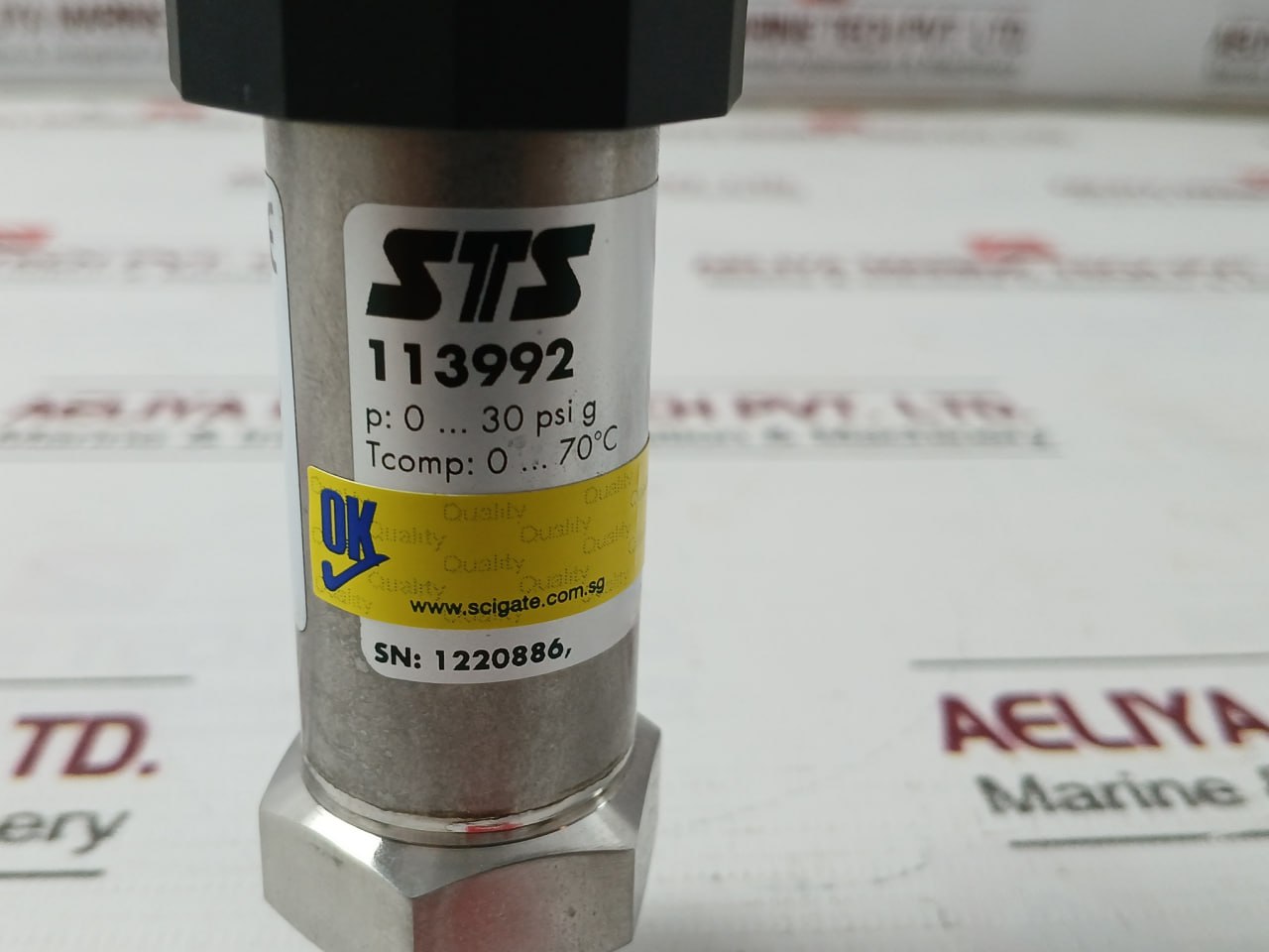 Sts Atm Pressure Transmitter 9–33V Dc 4–20 Ma