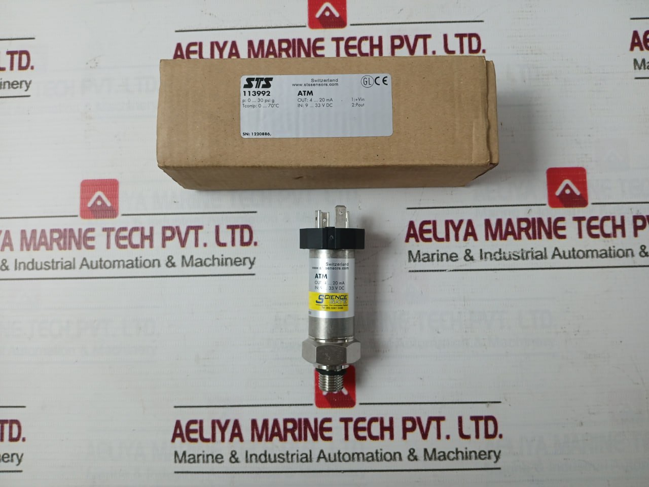 Sts Atm Pressure Transmitter 9–33V Dc 4–20 Ma