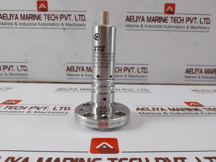 Sts Pmc Engineering 1932805-01 Pressure Transducer Rev Nc