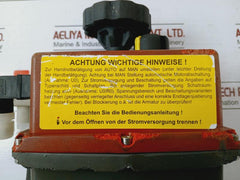 Stubbe L55 Z V1 Electric Butterfly Valve 00702186812 12-48 Dc /15-48 Ac