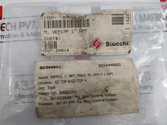 Stucchi 806501007 Vep Carbon Steel Flat Face Coupling Bd344892