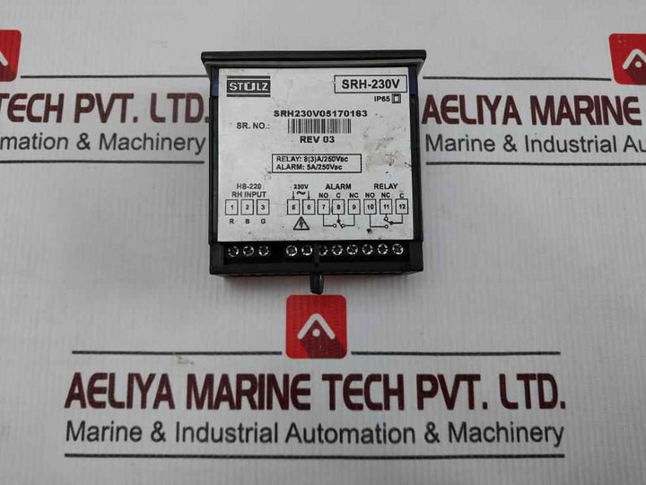 Stulz Srh-230V Temperature Controller Hs-220 8A/250Vac