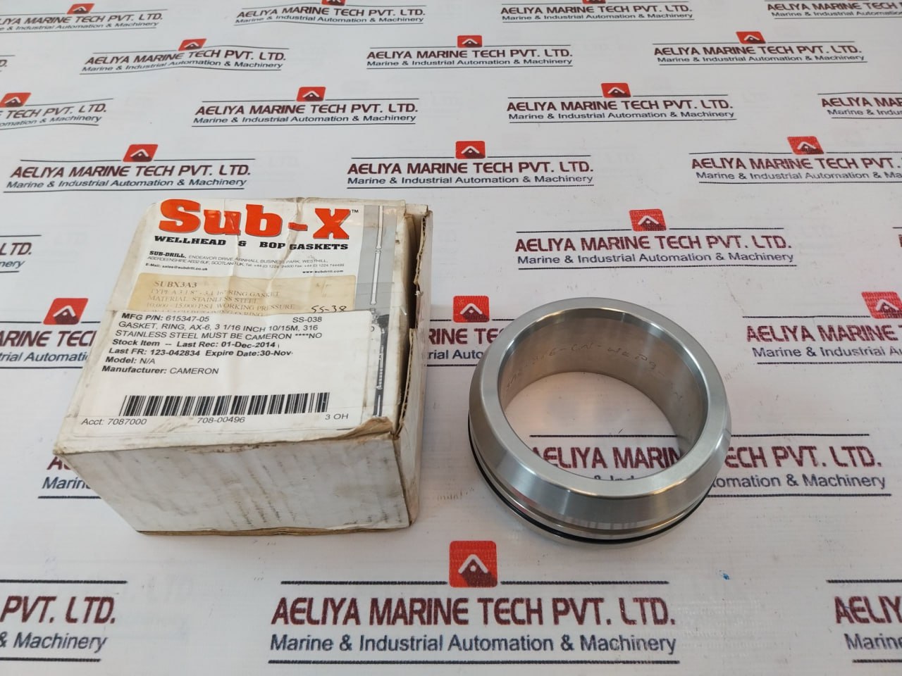 SUB-X SUBX3A3 A 3 1/8 - 3 1/16 Wellhead & Bop Gaskets Ring